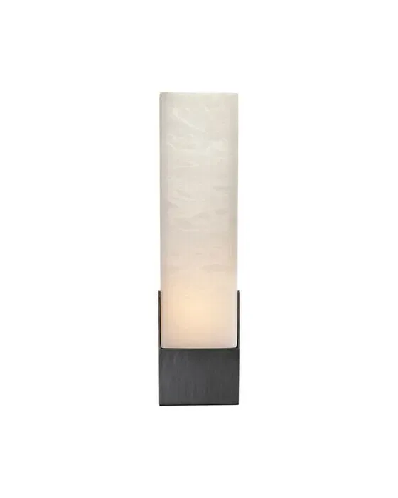 Covet Tall Box Bath Sconce Bronze