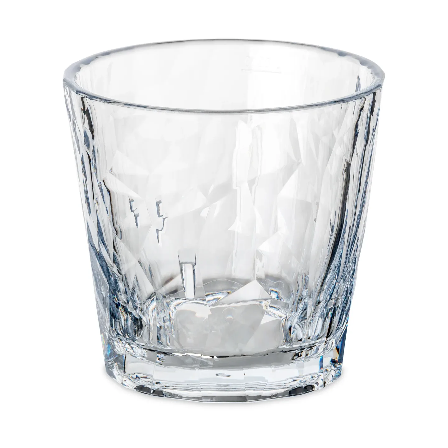 Koziol Club No. 22 Tumblerglas Kunststoff 25 cl 2er-Pack Kristallklar