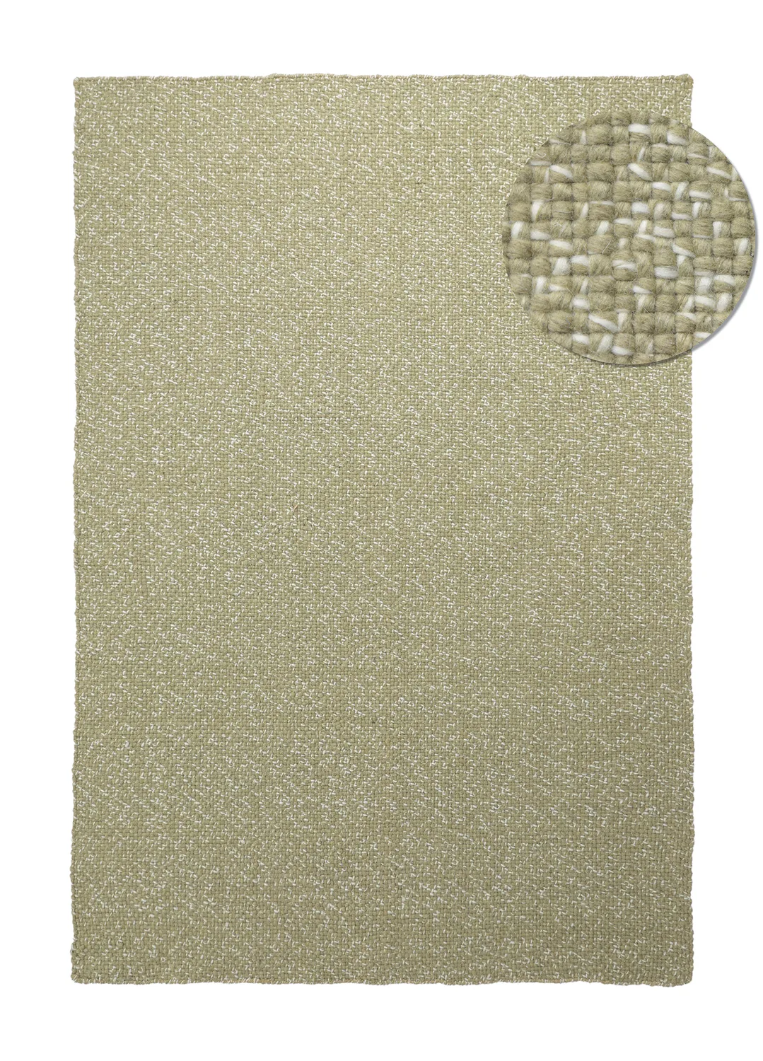 Innendørs/Utendørs tepper - Orta Wool Look (mosegrønn) (Størrelse: 200 x 290 cm)