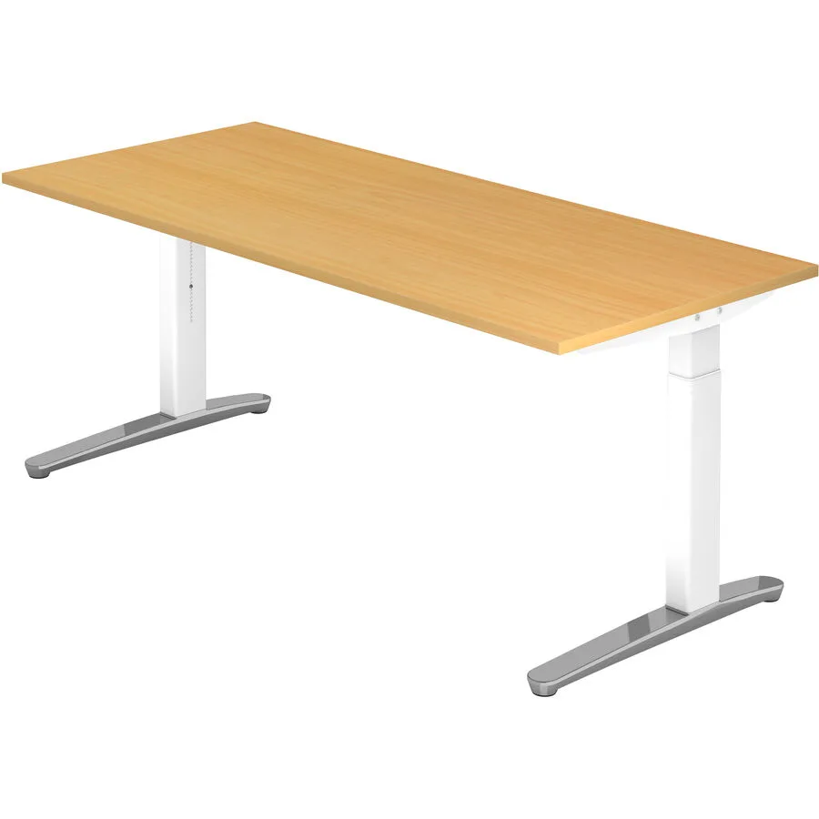 Schreibtisch Office buche Holzwerkstoff B 180 T 80 cm