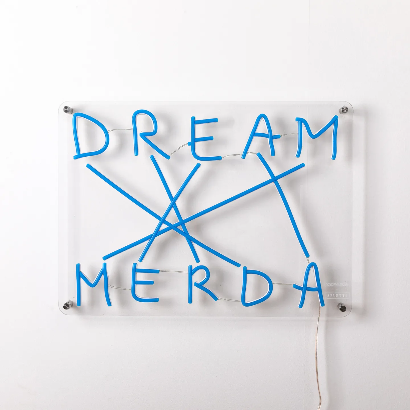 Dream-Merda LED-Sign - Seletti - Vardagsrum - Design - Plast