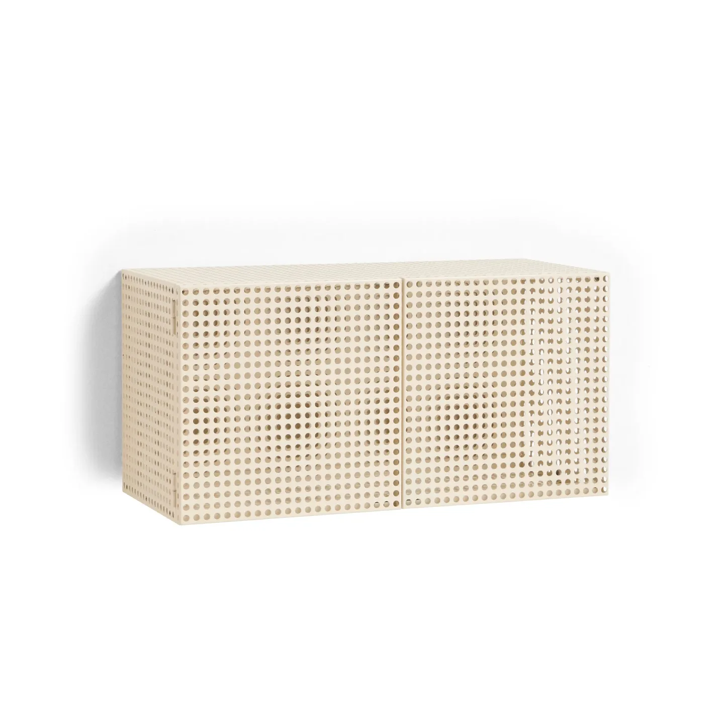 HAY Perforated Cabinet Wandschrank small Eggshell