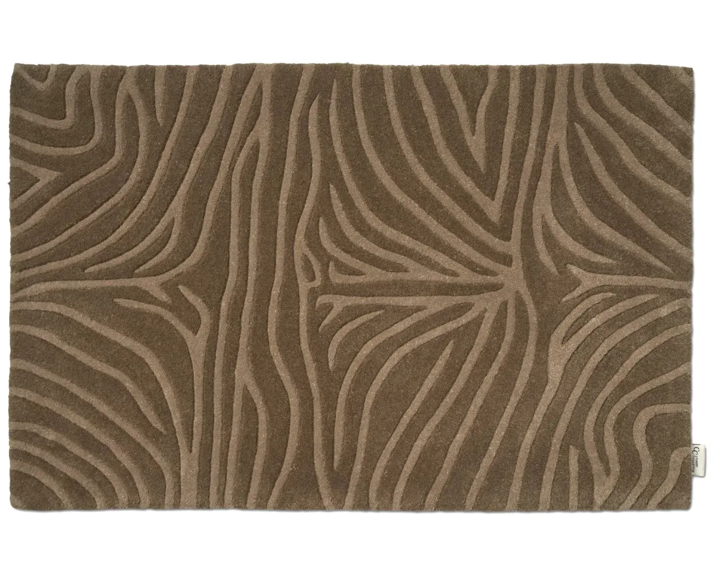 Zebra dörrmatta mocca