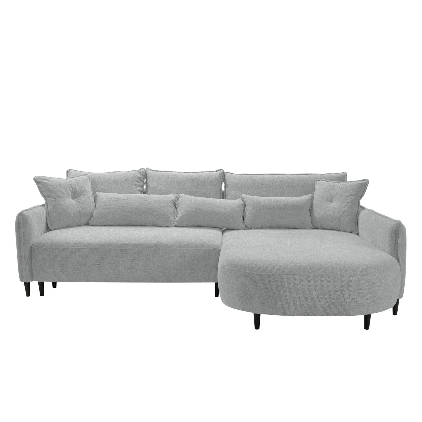 Bornalle 3-sits Bäddsoffa med divan - grå