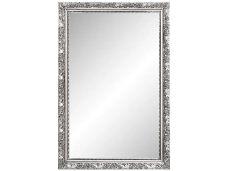 Spiegel rechteck LYDIA 60x90cm silber