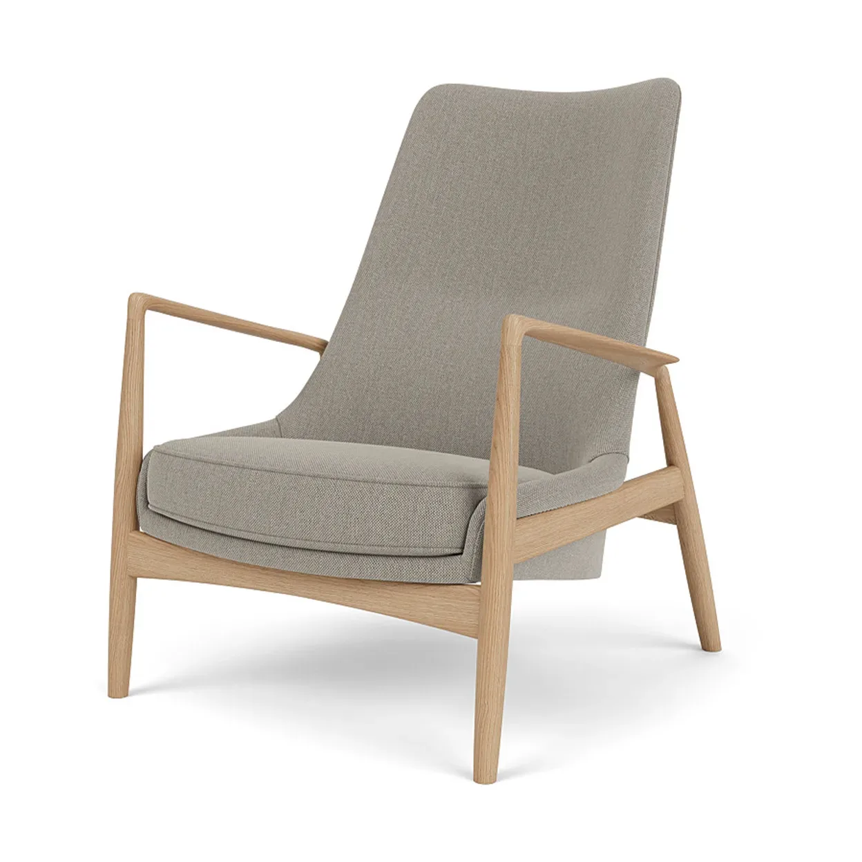 Audo Copenhagen The Seal loungestol hög rygg Dakar 0842-ek