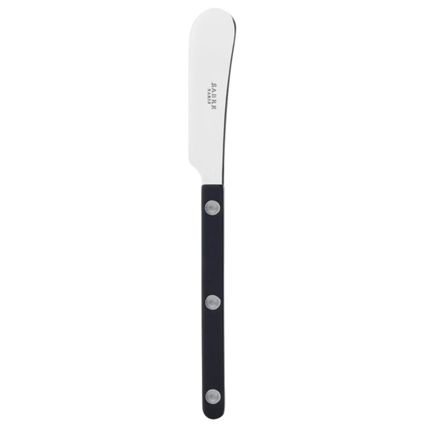 Sabre Paris - Bistrot Butter Spreader Solid - Black - Smörknivar - Svart
