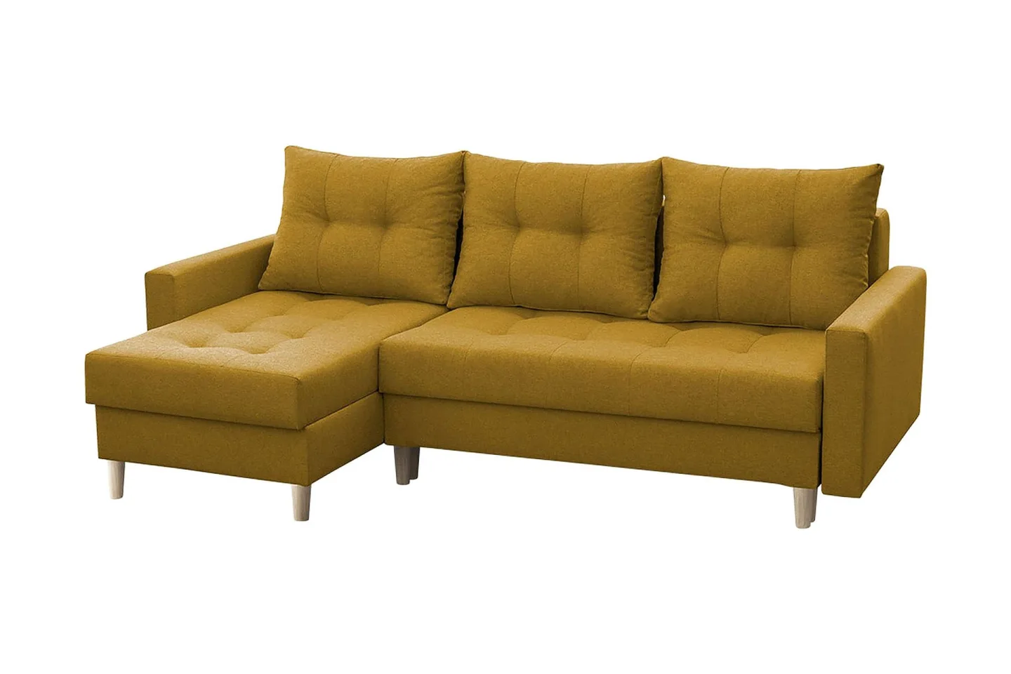Bodo Divanbäddsoffa 222x140x90 cm - Beige