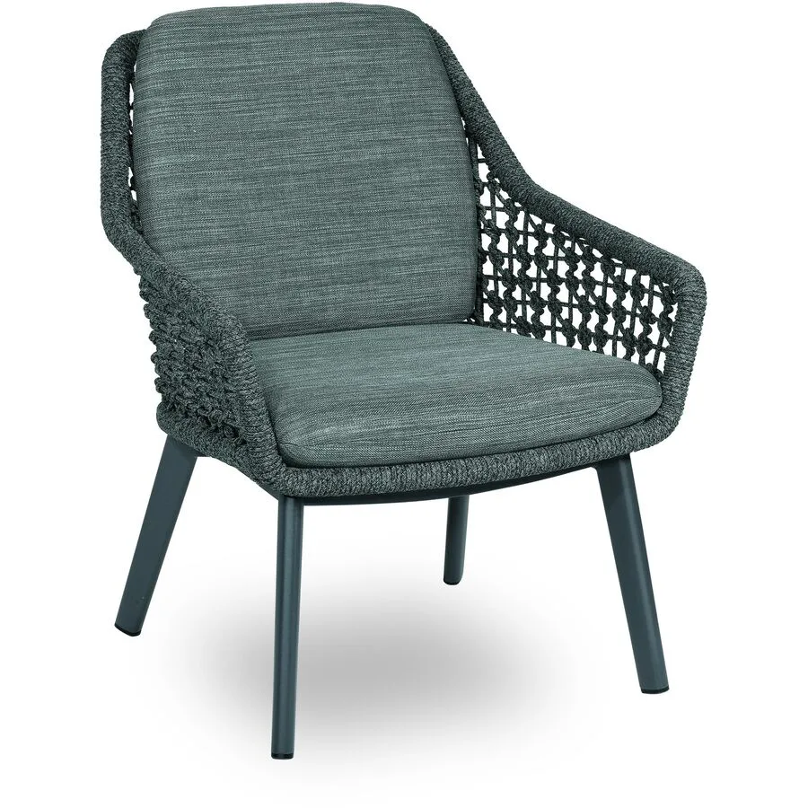 Loungesessel Milt anthrazit Aluminium T 72 cm