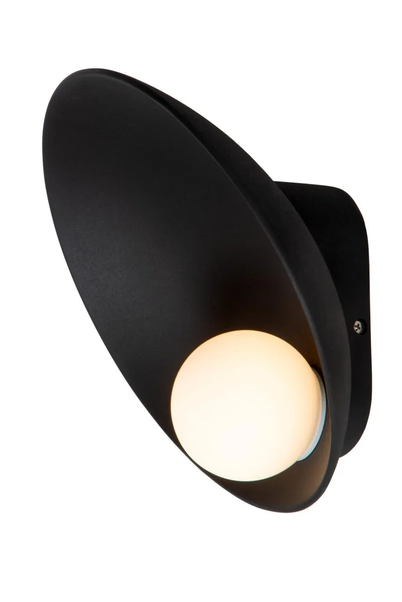 Lucide - Raynell 26cm - Vägglampa - Svart