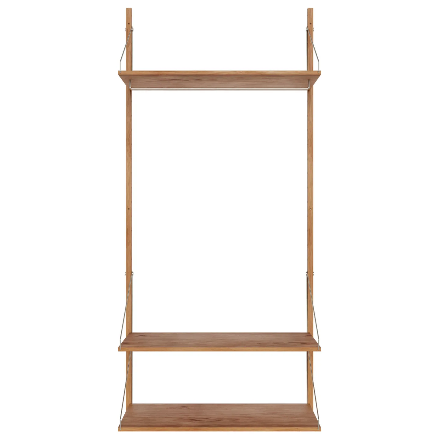 Frama - Shelf Library Hanger Section hyllsystem 185/80 natural oak - Hyllor & Hyllsystem - Kim Richardt - Brun - Trä