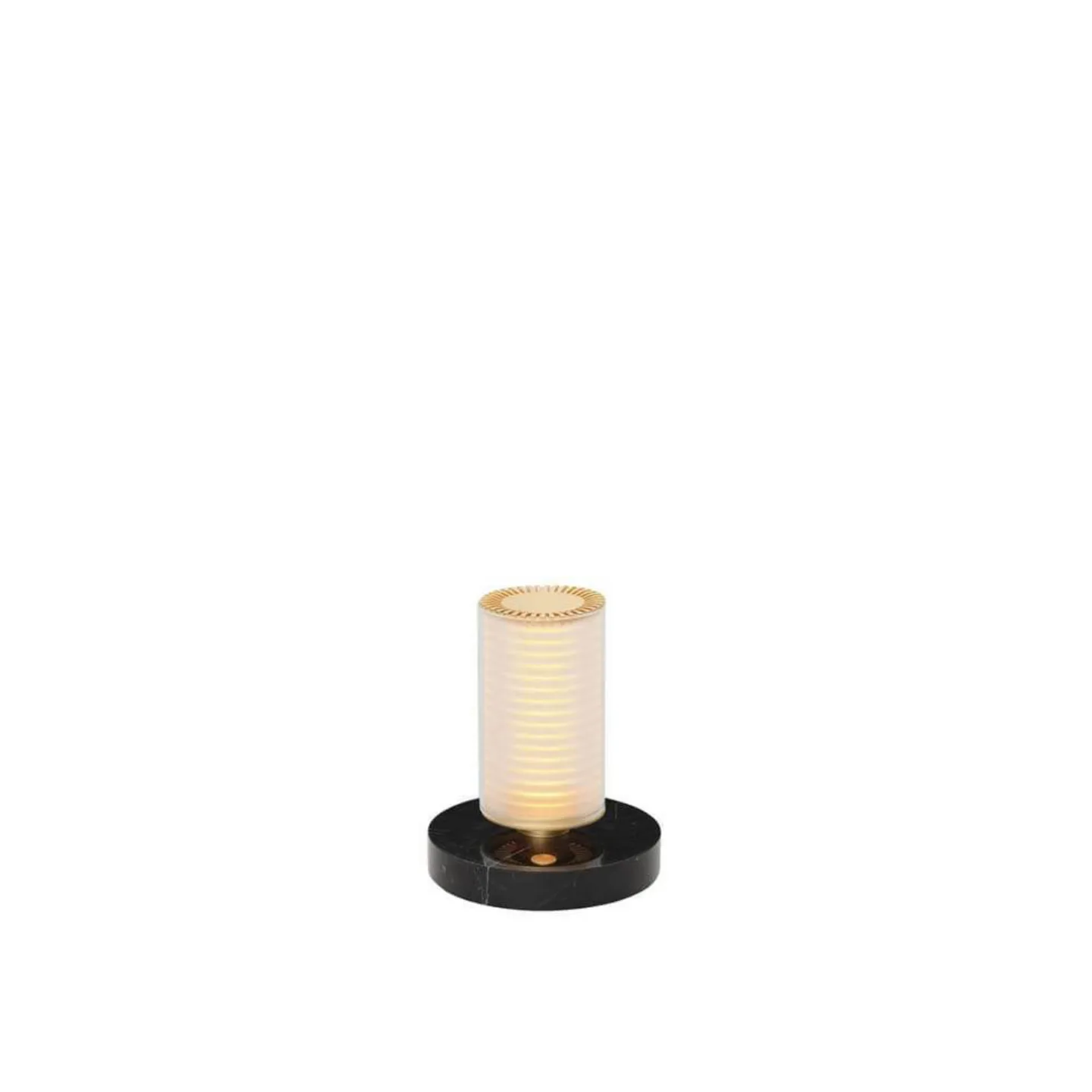 La Lampe Frechin bärbar bordslampa, guld/svart - DCW - Vardagsrum - Glas