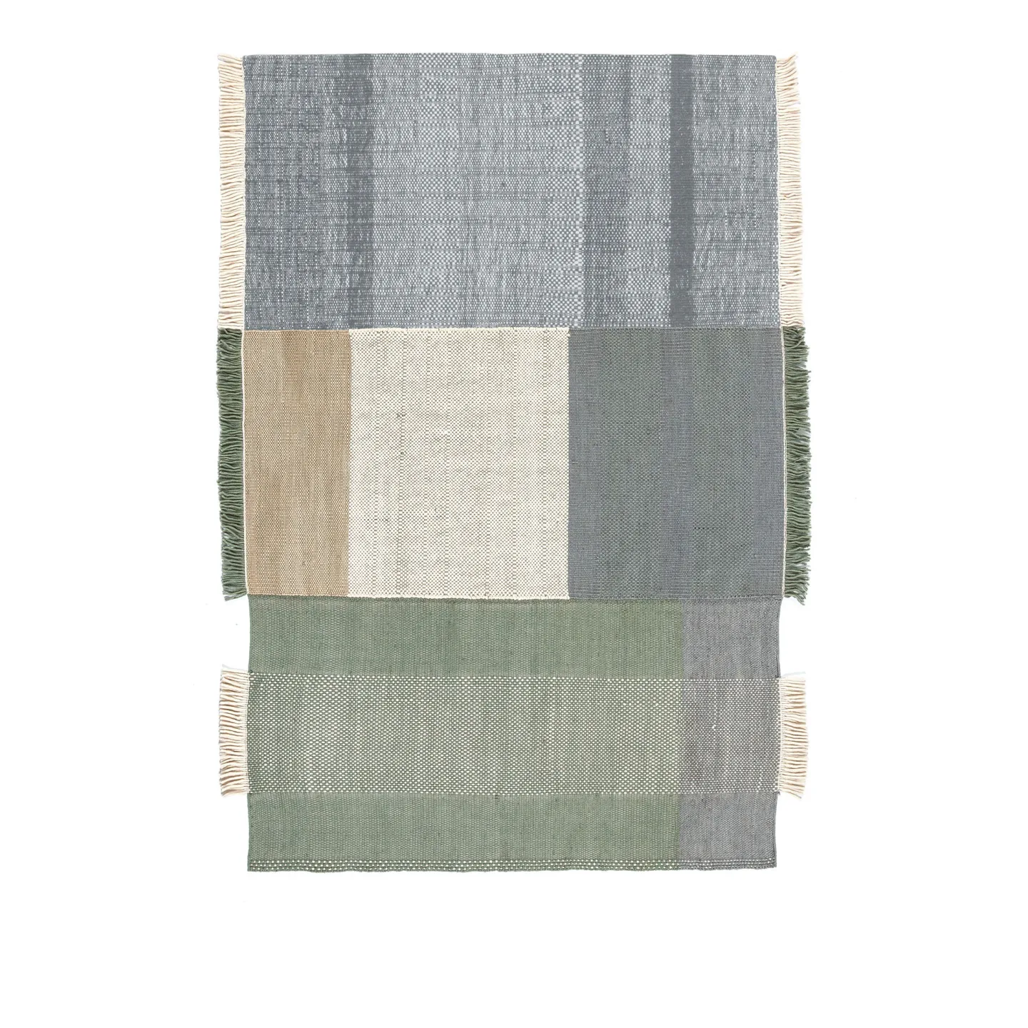 Nanimarquina - Tres Salvia Rug 170x240 cm - Ullmattor - Elisa Padrón,Nani Marquina - Flerfärgad,Mönstrad