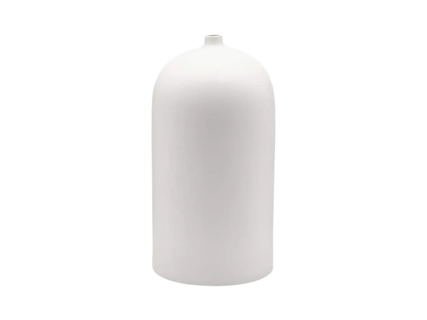 Edg Vase Mono Weiss H: 40 cm Weiss | Schubiger Möbel