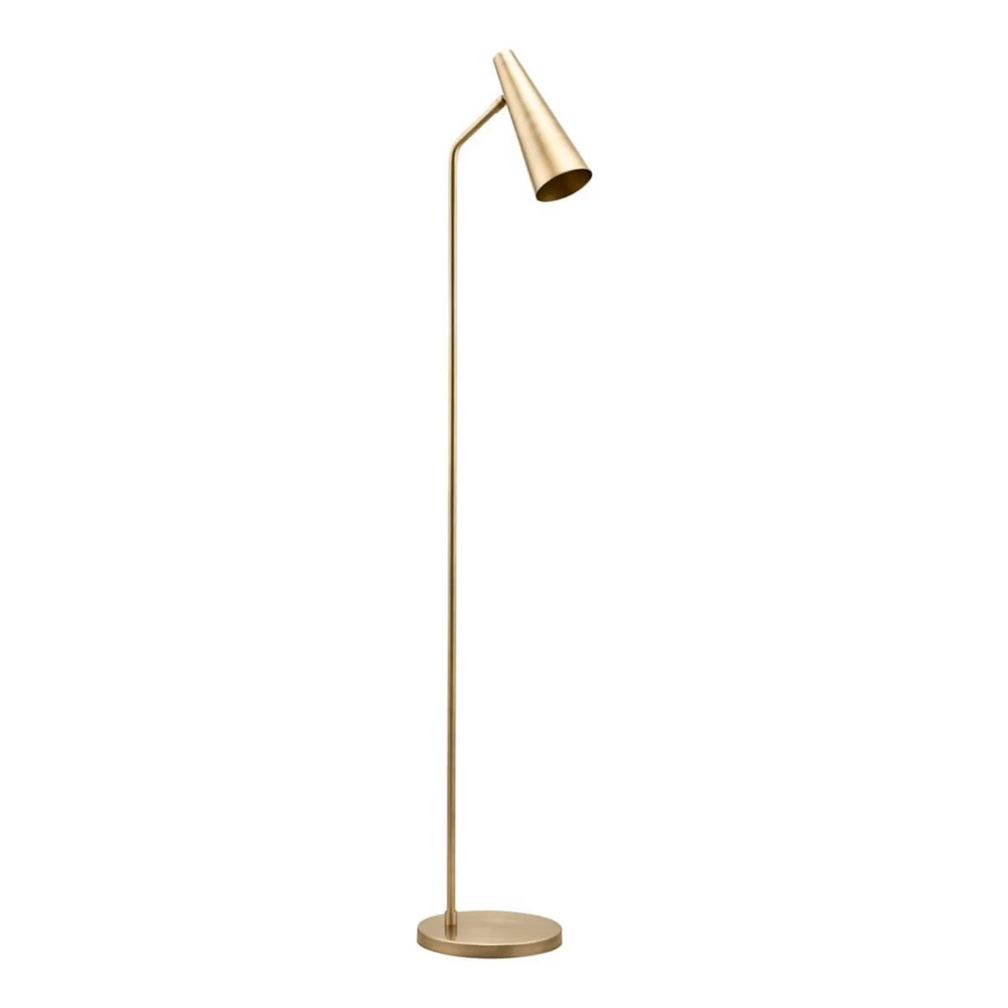 Precise Stehlampe, messing, Höhe 124 cm, E14 - House Doctor - Wohnzimmer - Metall