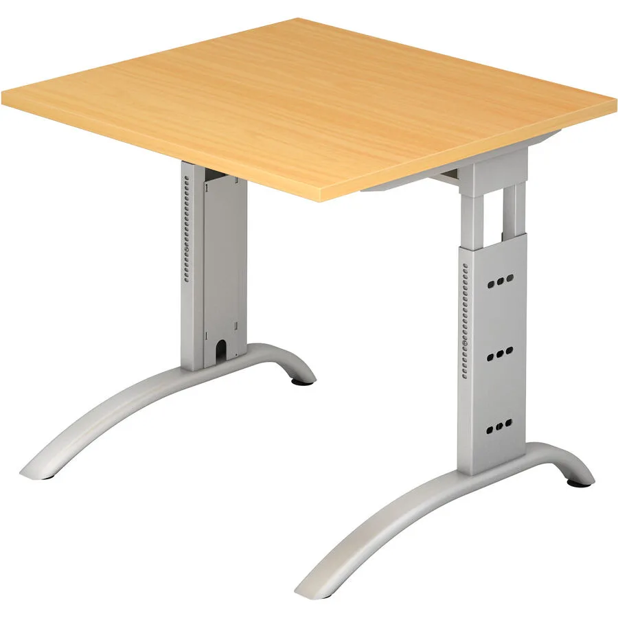 Schreibtisch Office buche Holzwerkstoff B 80 T 80 cm