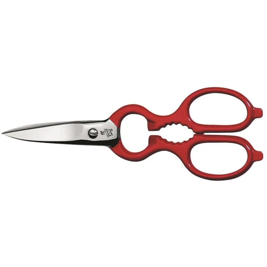 Schere Zwilling Rot Stahl 9 cm