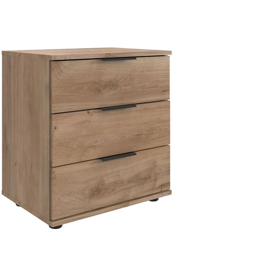 Nachttisch Metaa Plankeneiche Holzwerkstoff B 52 H 58 cm