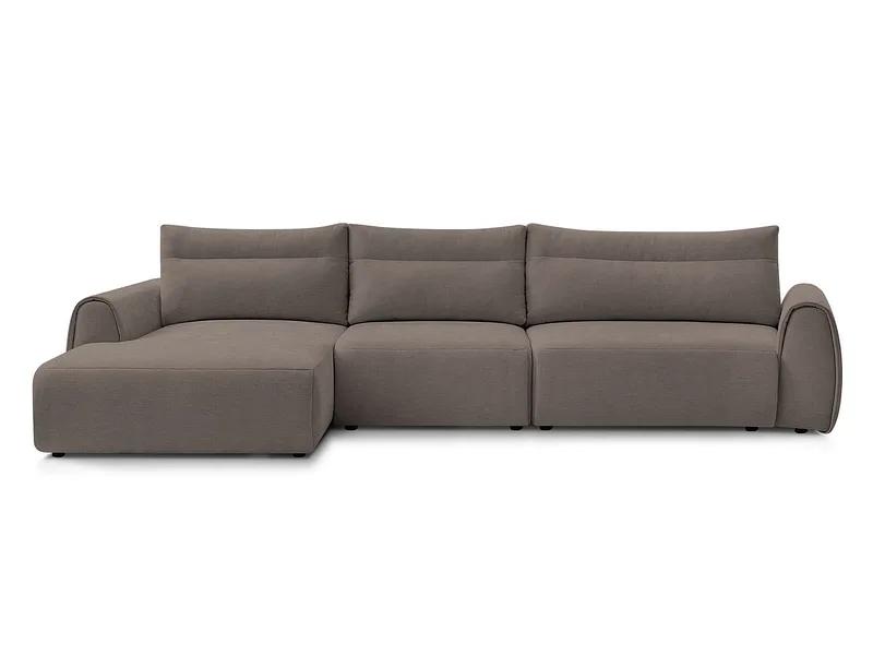 Ecksofa BOBOCHIC ADEN Stoff taupe