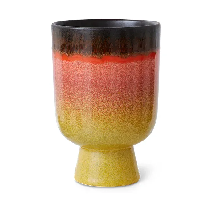 HKliving Retro Blumentopf Ø13 cm Fig