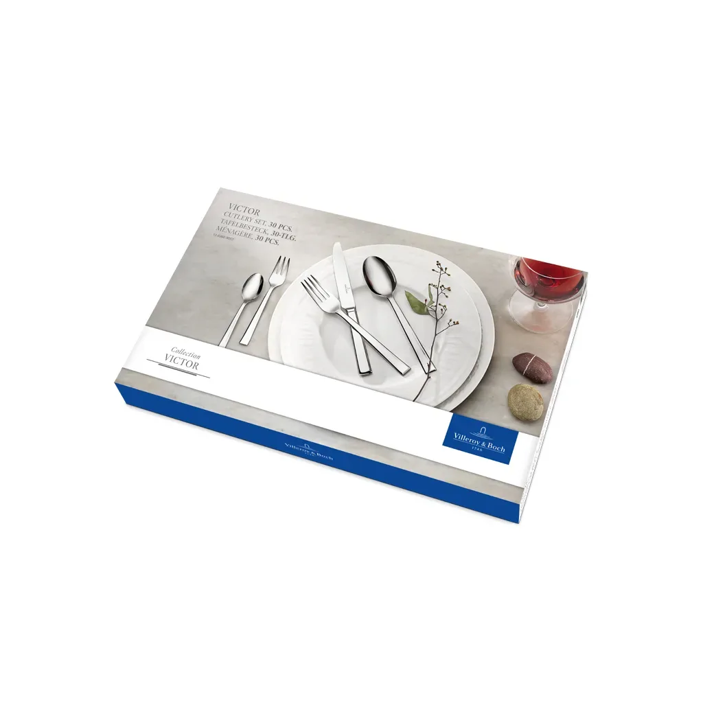 Villeroy & Boch Victor Besteckset 30 Teile Edelstahl