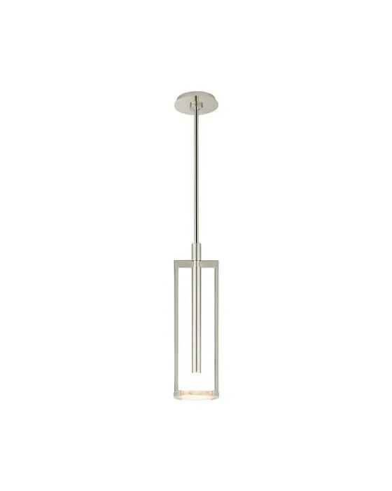 Melange Floating Disc Pendant Nickel S