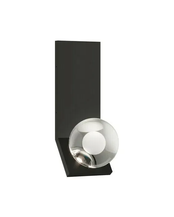 Mina Wall Sconce Nightshade Black