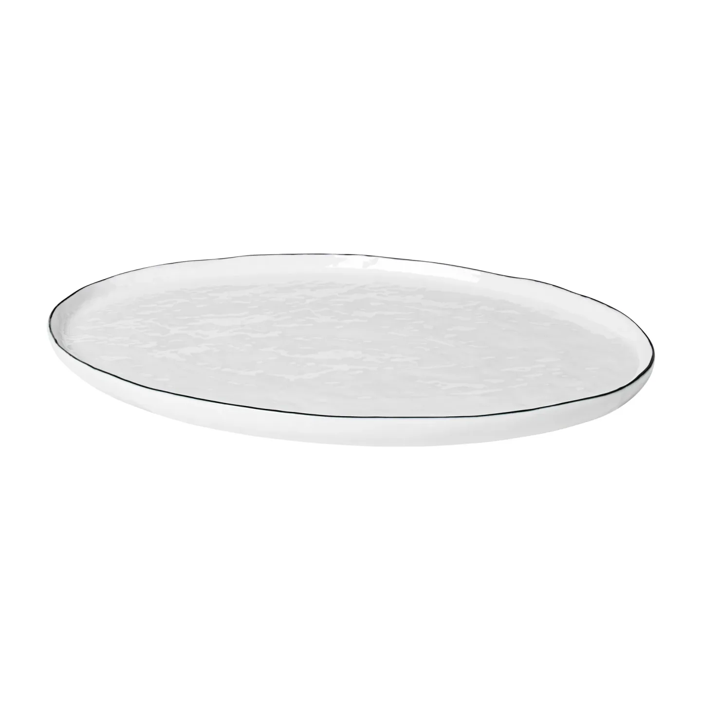 Broste Copenhagen Salt ovaler Teller 26,5 x 38,5cm