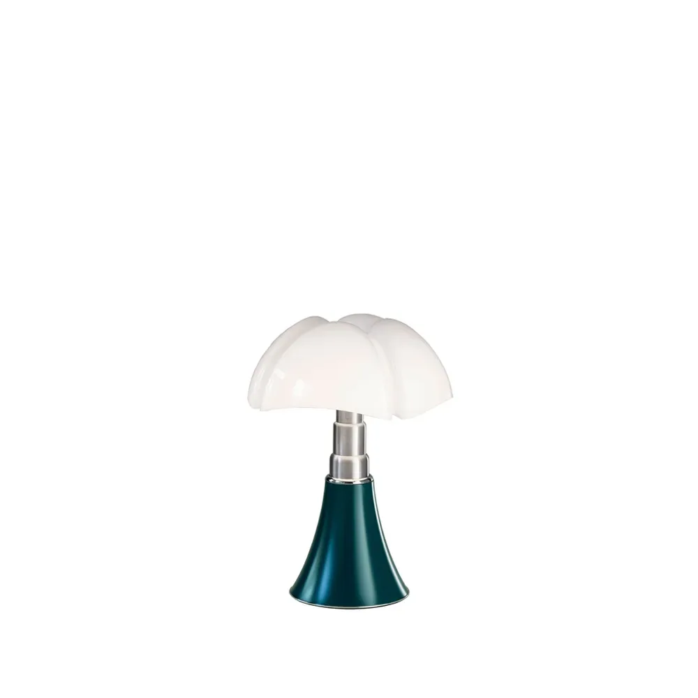 Martinelli Lucé Pipistrello Mini bordslampa agave grön-vit skärm