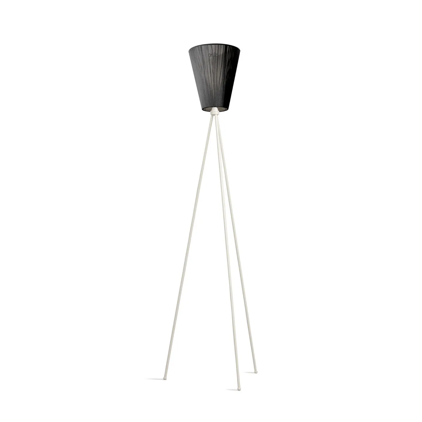 Oslo Wood Stehleuchte White/Black - Northern - Wohnzimmer - Metall
