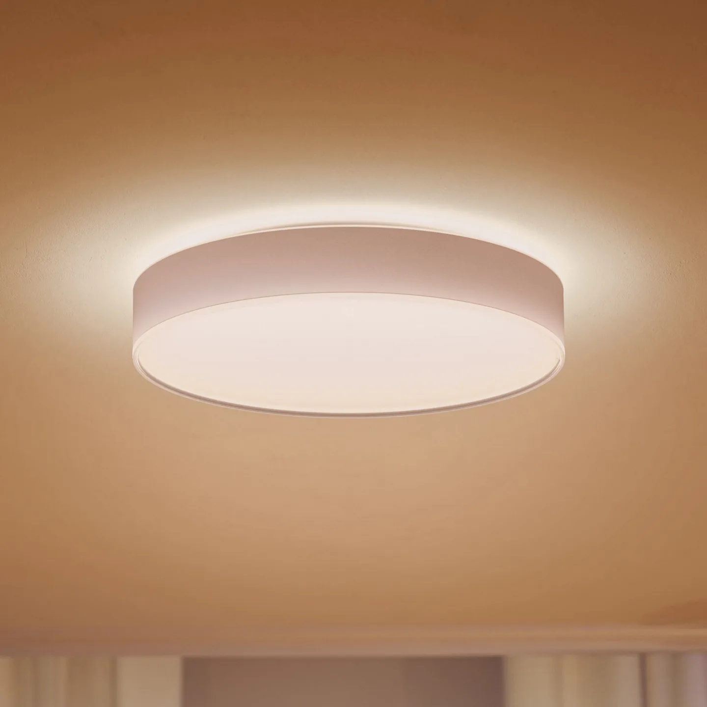 Hue Enrave L Plafond White Amb. White - Philips Hue - Vardagsrum - Modern - Metall - Rund