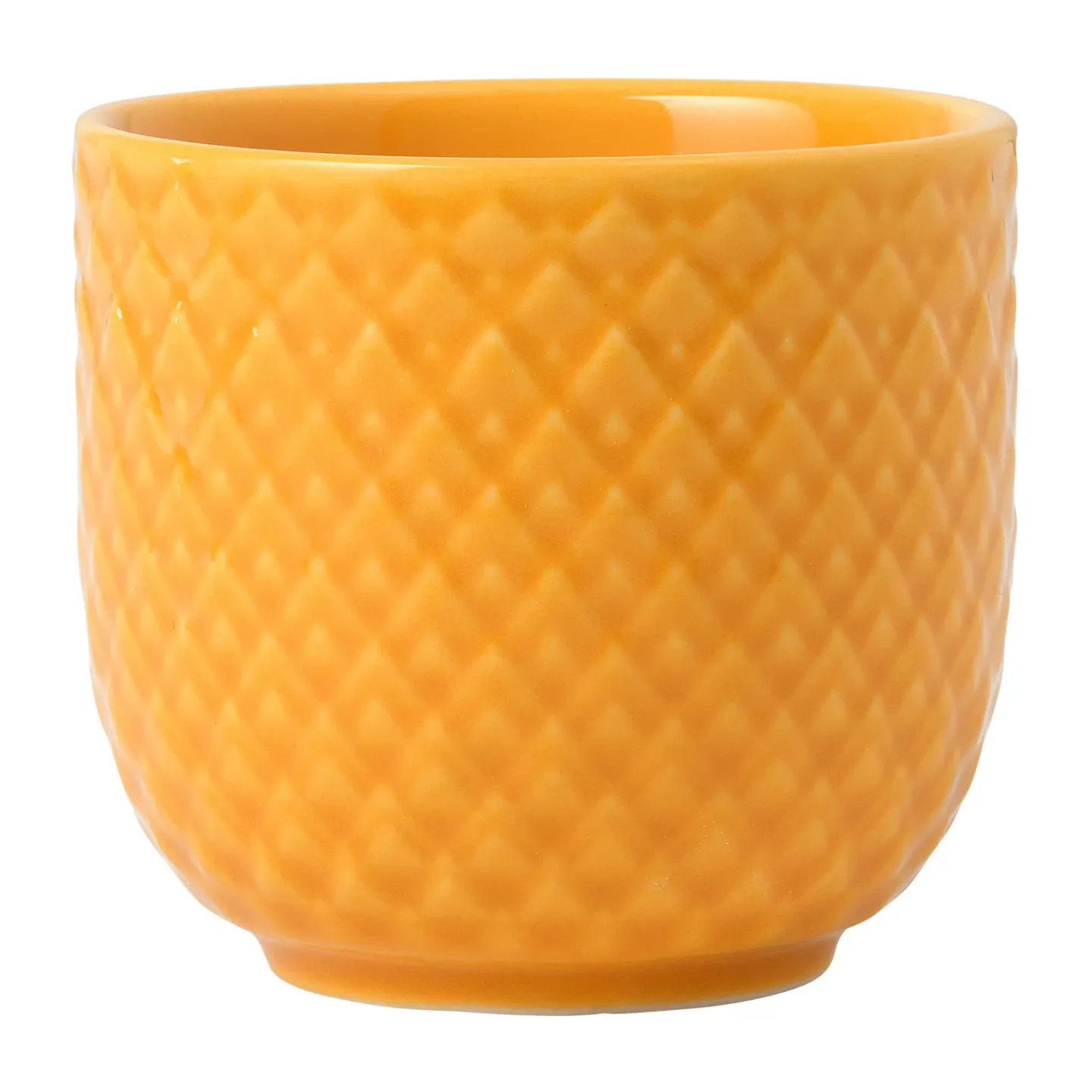 Lyngby Porcelæn Rhombe Eierbecher Ø5cm Gelb