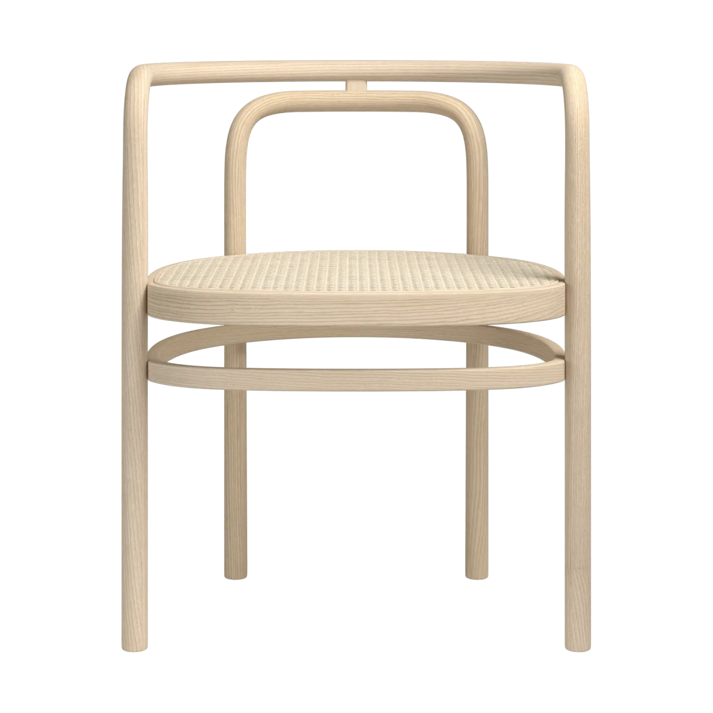 Fritz Hansen PK15 karmstol Ask-rotting natur