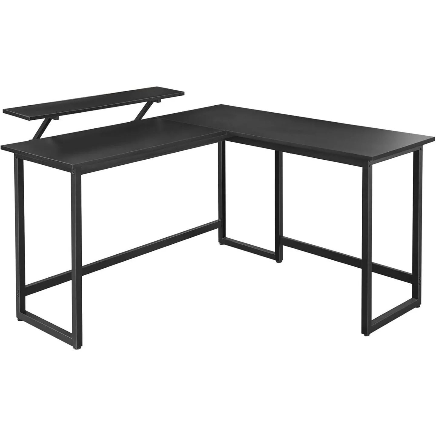 Schreibtisch VASAGLE Schwarz B 120 cm T 15.6 cm - Schreibtisch