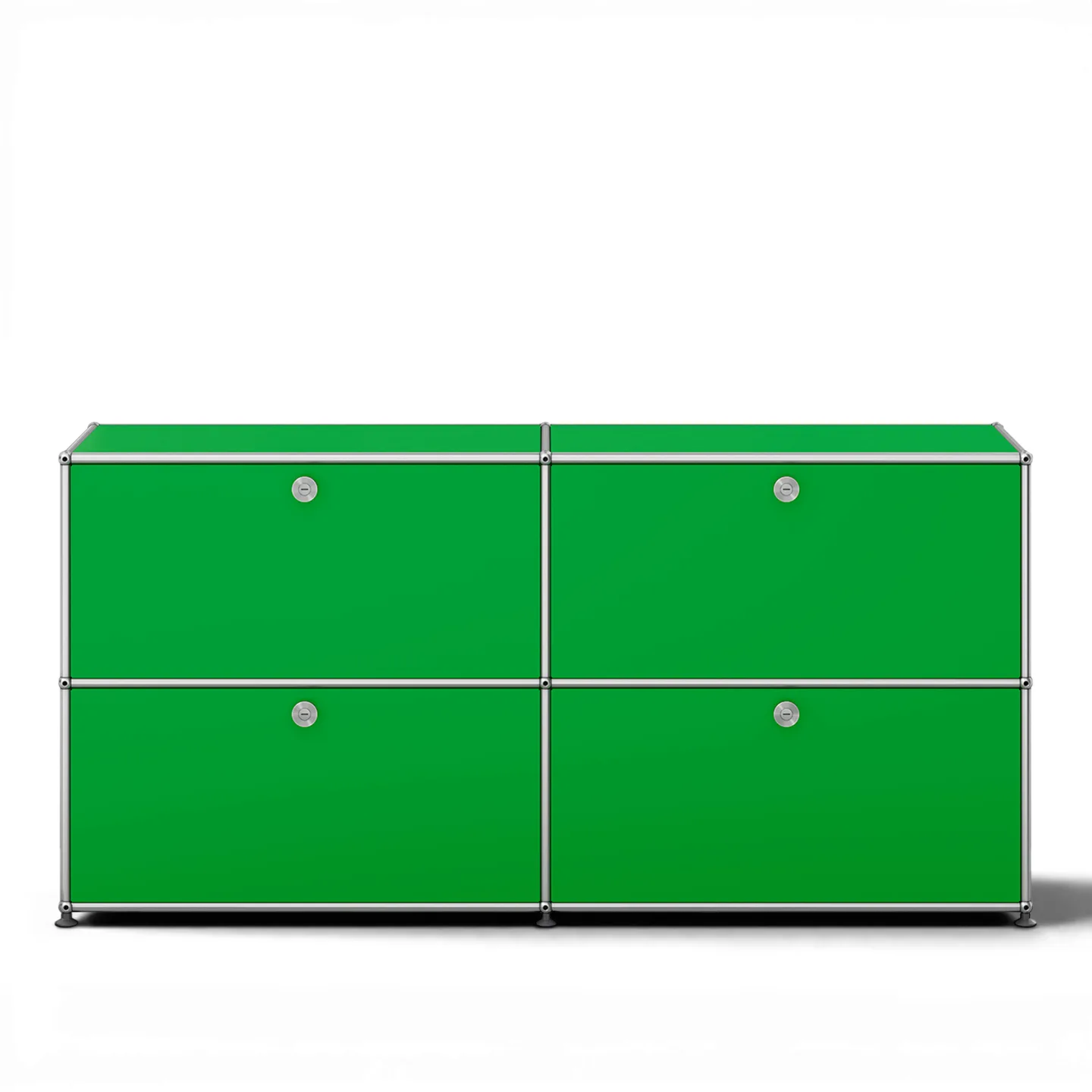 USM - USM Haller 109 Sideboard USM Green - Skänkar och sideboards - Fritz Haller & Paul Schärer - Grön - Metall