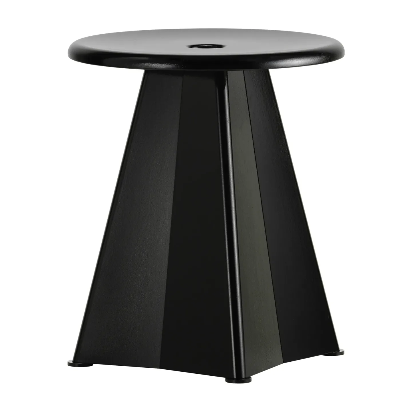 Vitra Tabouret Métallique pall Deep black (svart)