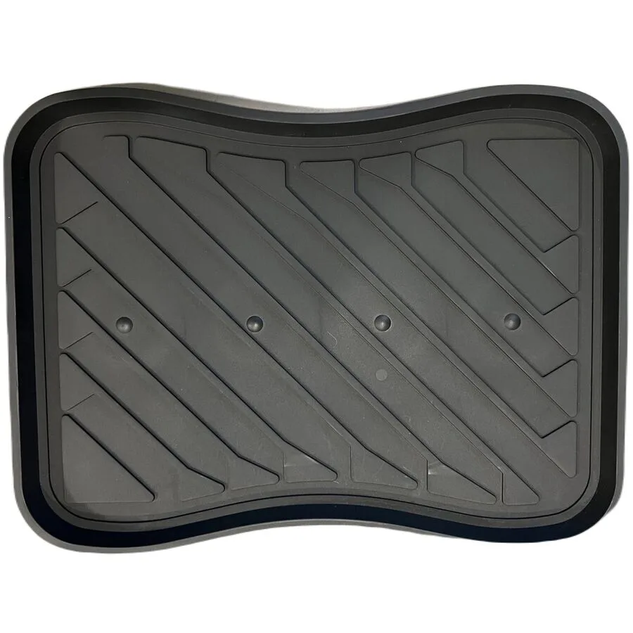 Türvorlage Kimon schwarz Polypropylen Rechteckig B 50 cm