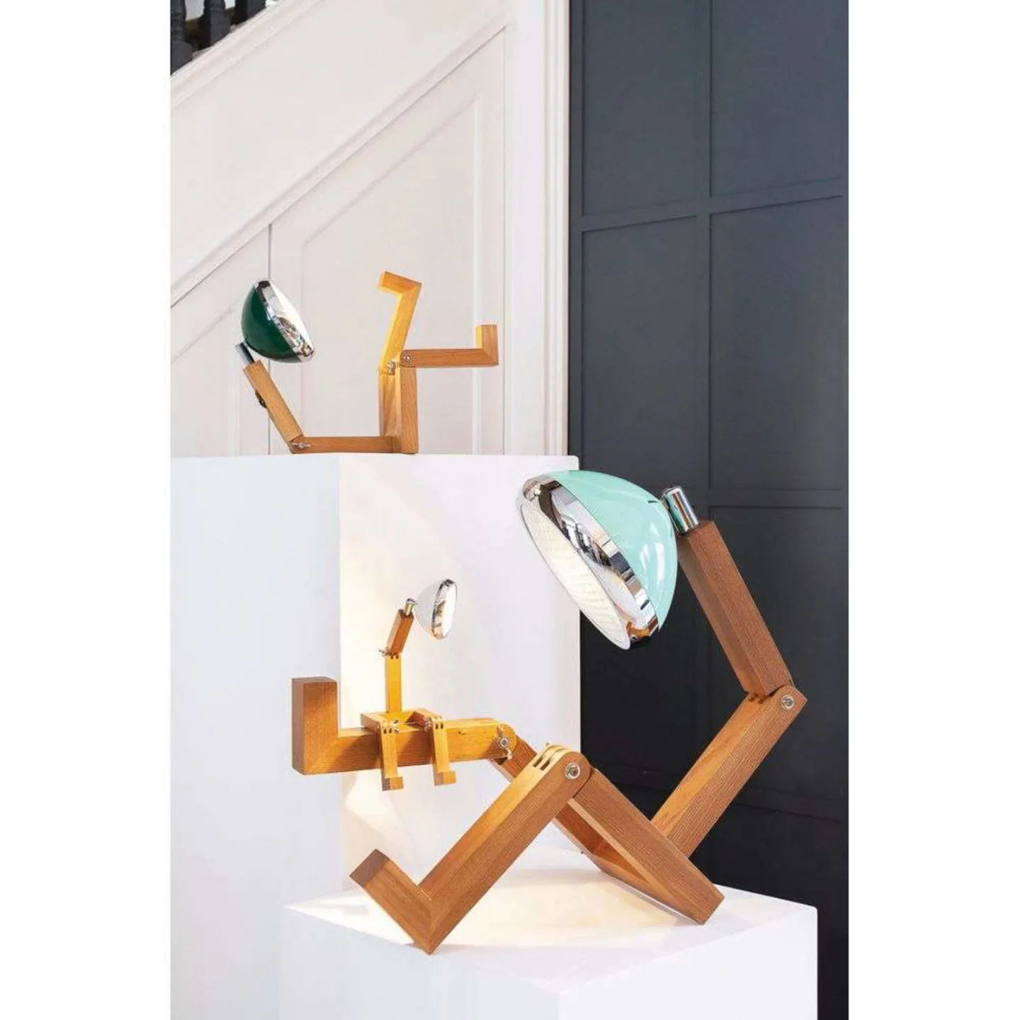 Mr. Wattson bordlampe, 79 cm, hvid - Piffany Copenhagen - Stue - Metal