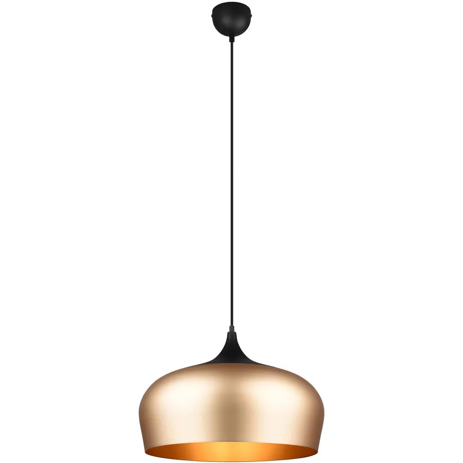 Pendellampe Auburn Aluminium 45 cm 150 cm - Farbe: messing matt