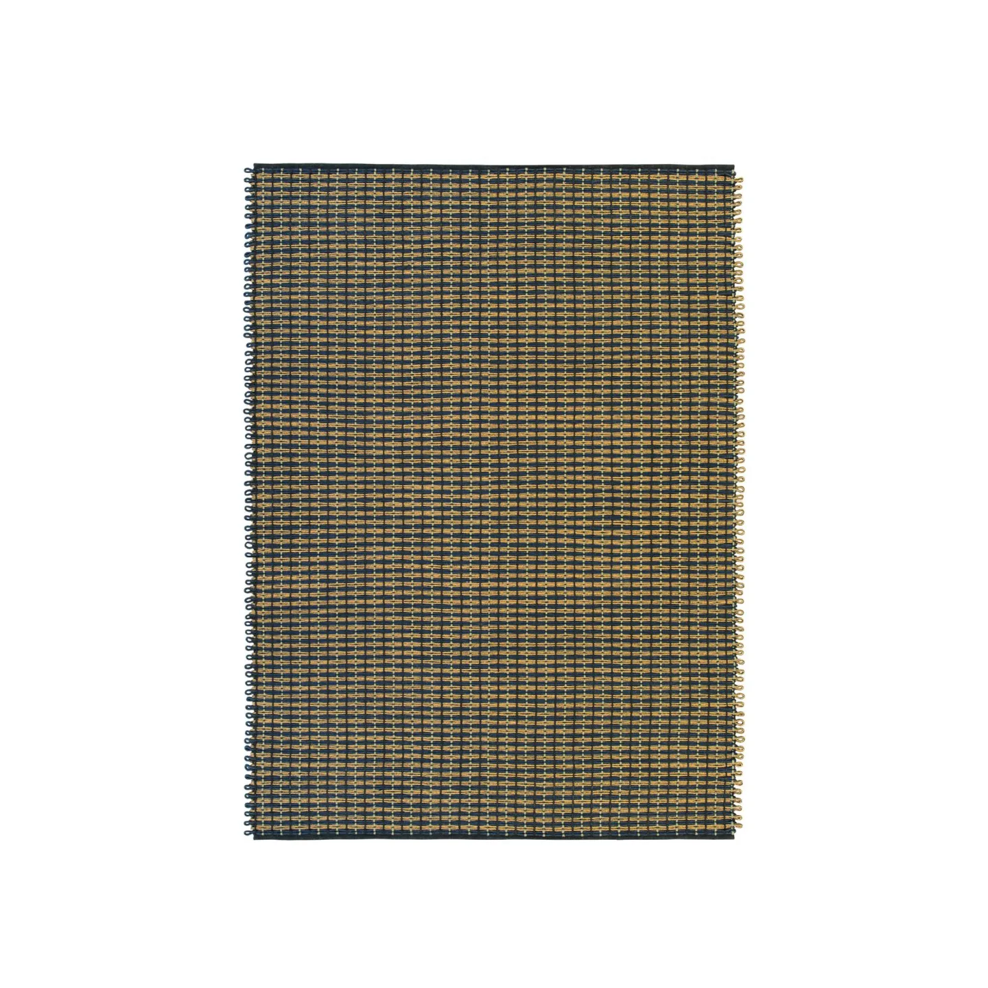 HEM - Rope Rug Medium - Night Blue - Bomullsmattor - Pauline Deltour - Blå,Gul - Bomull/Syntetiskt
