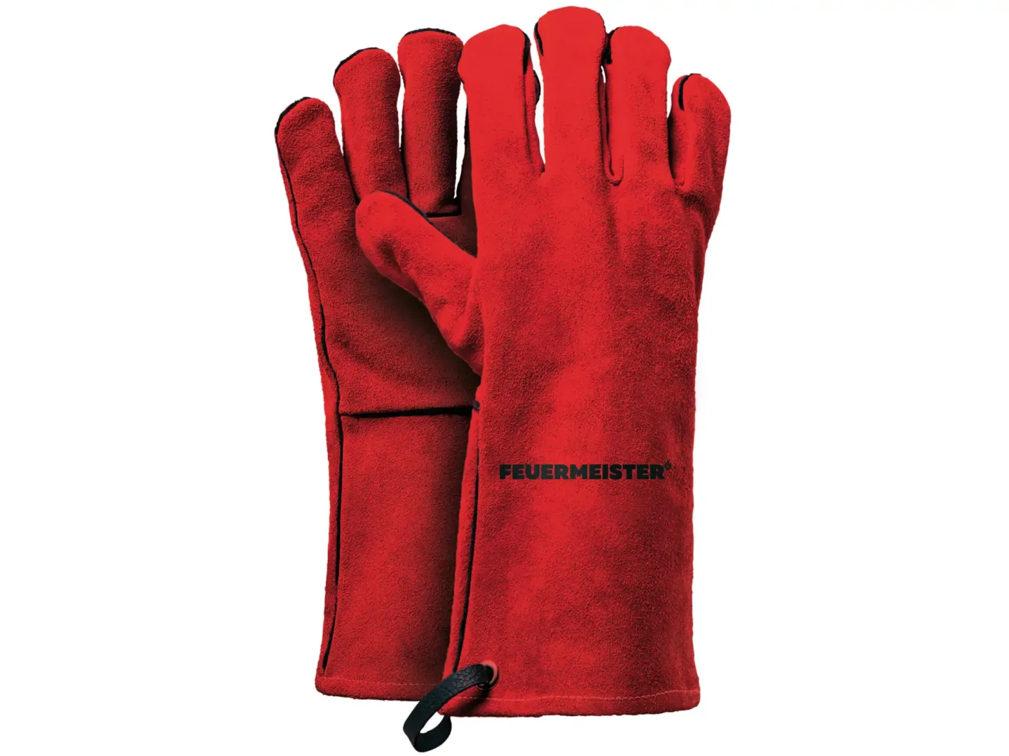 Blaser und Trösch Handschuh-Paar Feuermeister - Leder Rot Rot | Schubiger Möbel