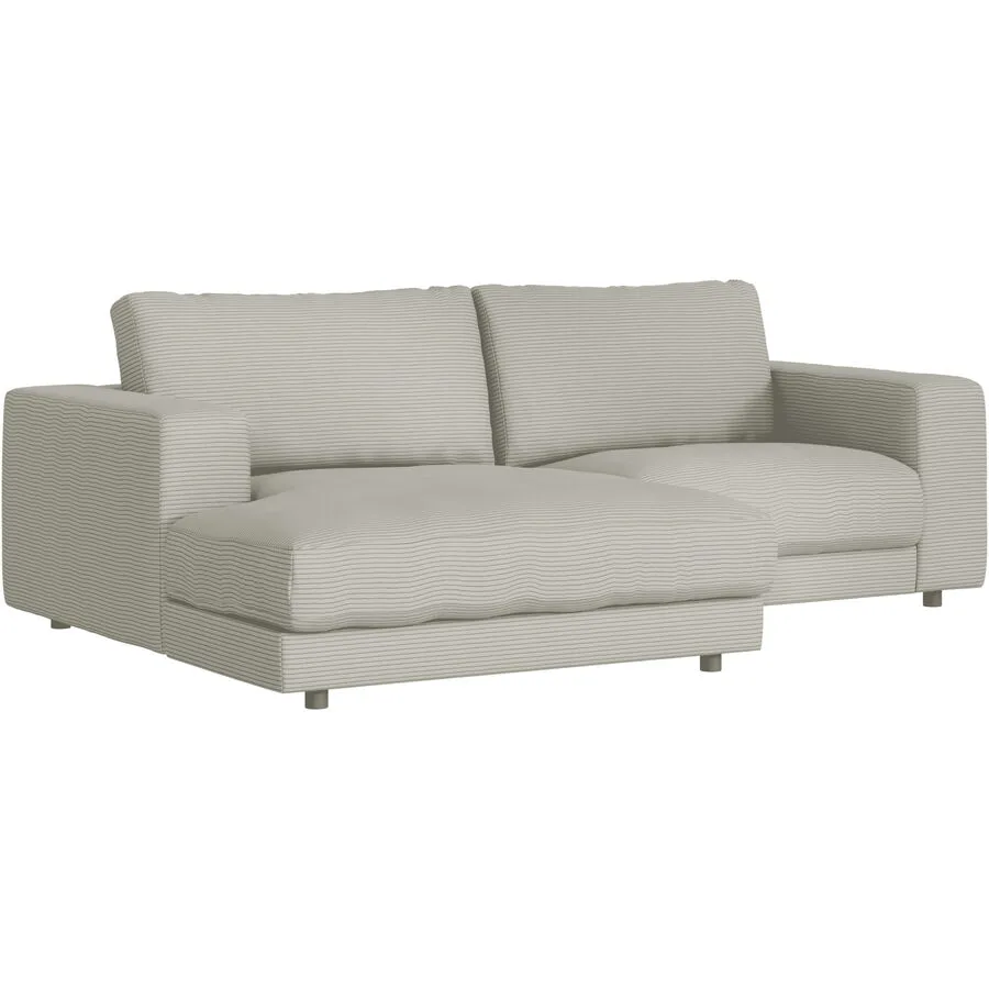 Ecksofa Ava Links Bezug: 88% Polyester, 12% Polyacryl stone B 240 T 170 cm - Möbel Konfigurator: Traummöbel individuell zusammenstellen