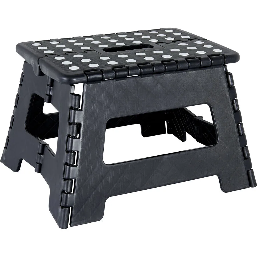 MyDeal Fusshocker Ilknur Grau Kunststoff 31 cm 22 cm - Farbe: anthrazit