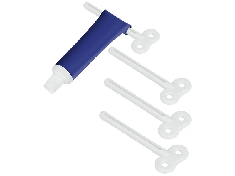 Tubenpresse-Set TOBI Plastik grau