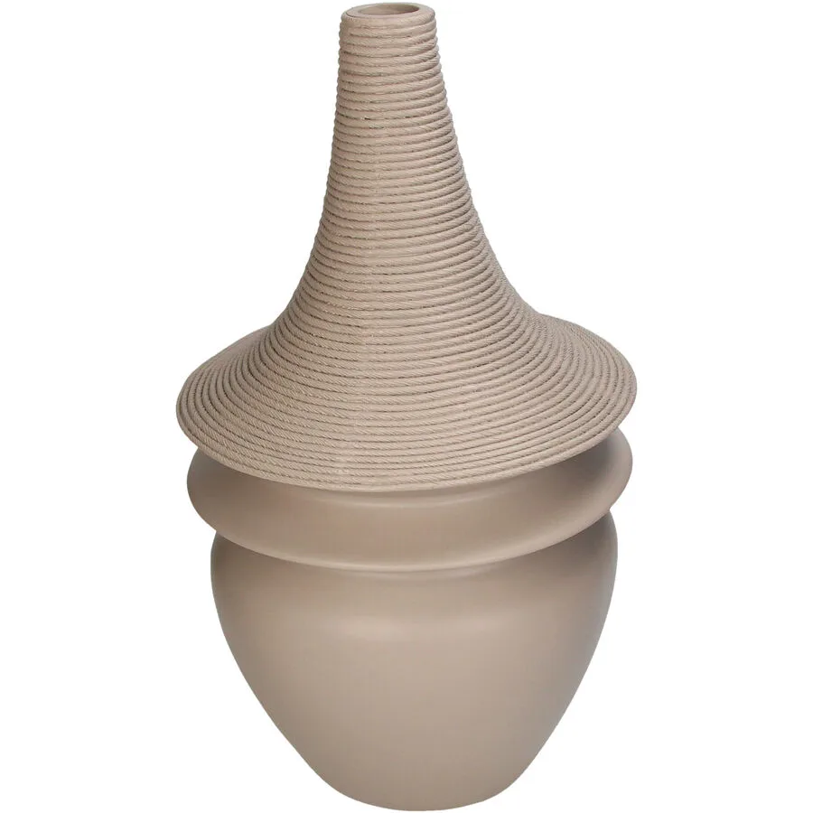 Vase Myko sand Polyresin D 41 H 41 cm