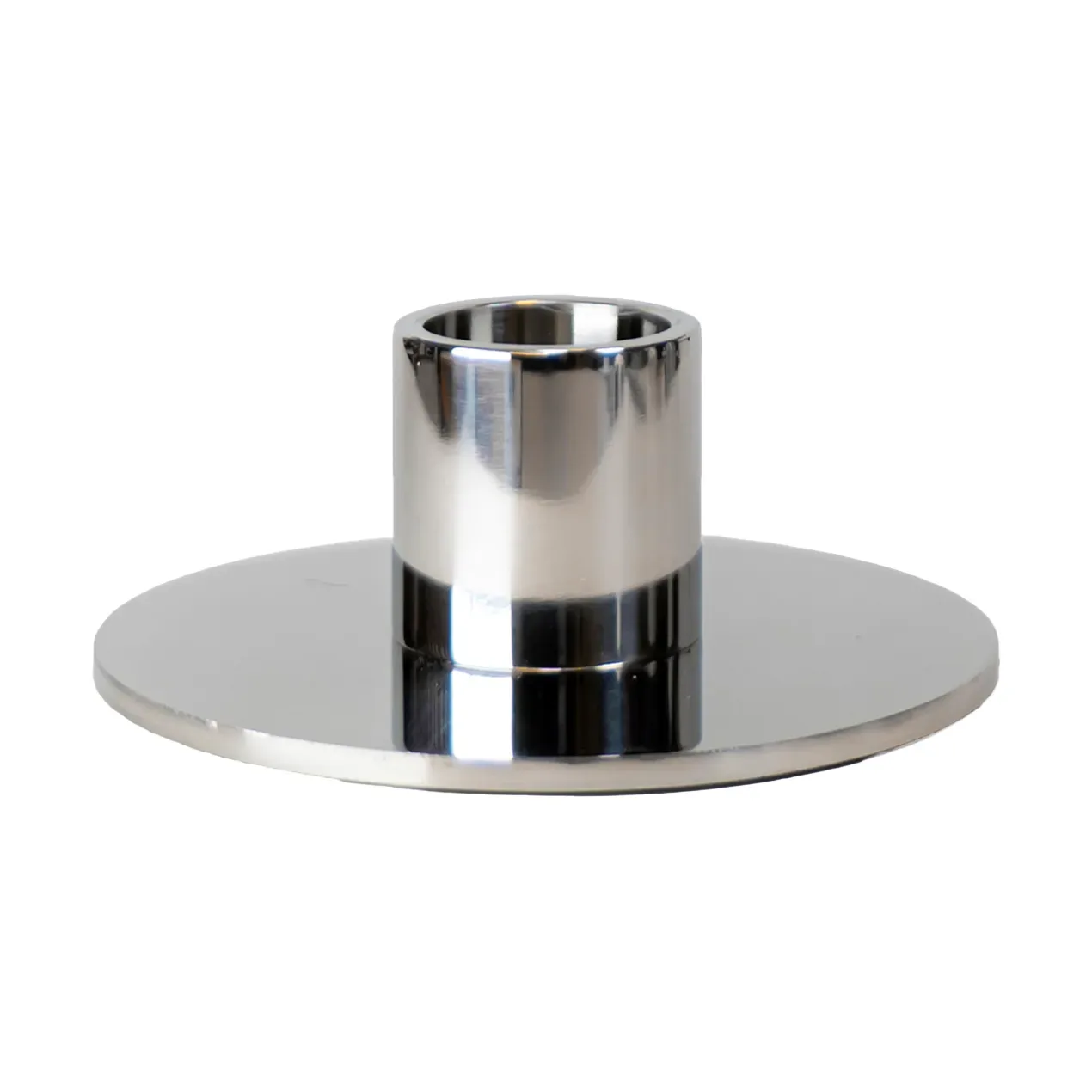 Cooee Design Cooee Kerzenhalter niedrig 3 cm Stainless steel