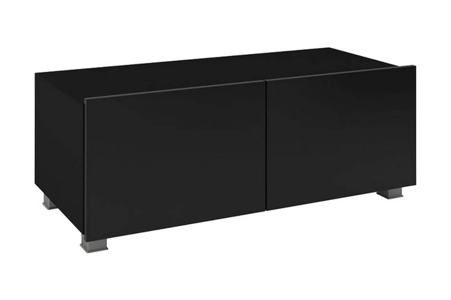 Tessan TV-bänk 100 cm Liten - Svart