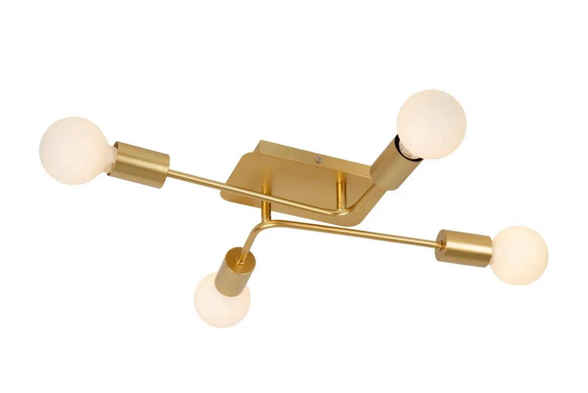 Lucide - Lester 50cm - Takplafond - Mattguld/mässing