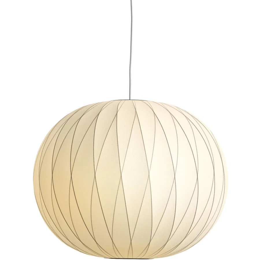 Nelson Ball Crisscross Bubble Hängelampe Ø49cm Herman Miller HAY - Esszimmer - Kunststoff