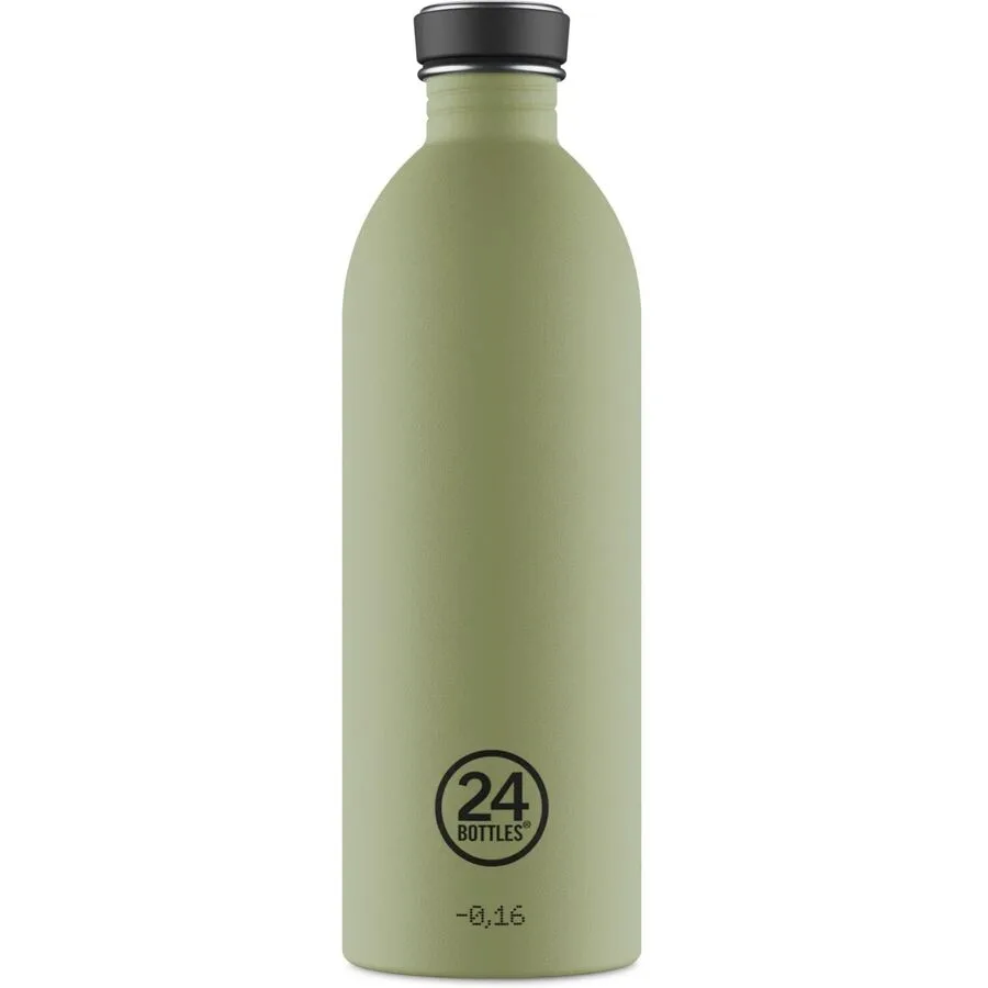 Trinkflasche 24 Bottles Grün 1000 ml B 6.5 cm